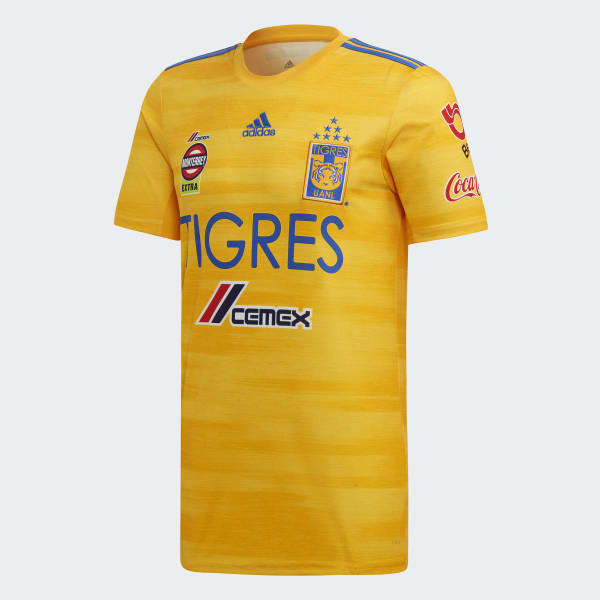 Amarillo Jersey Titular Tigres UANL