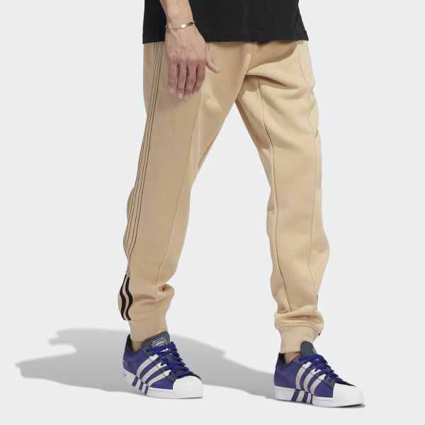 Beige Pantalon de survêtement en molleton SST CT039