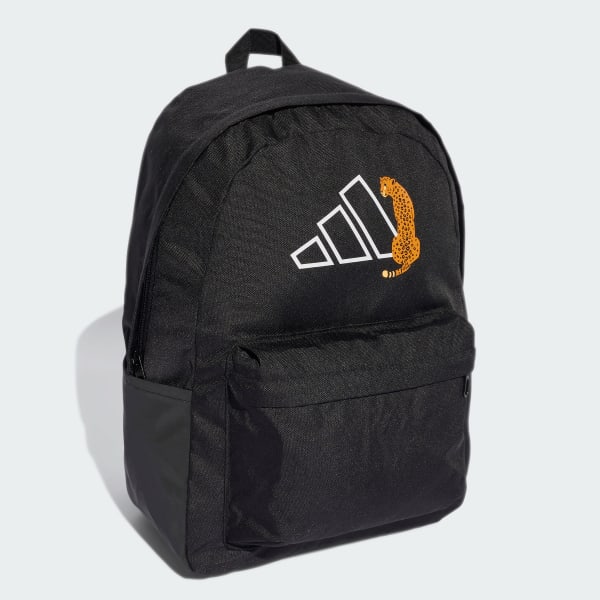 Siyah adidas Classics Leopard Graphic Sırt Çantası