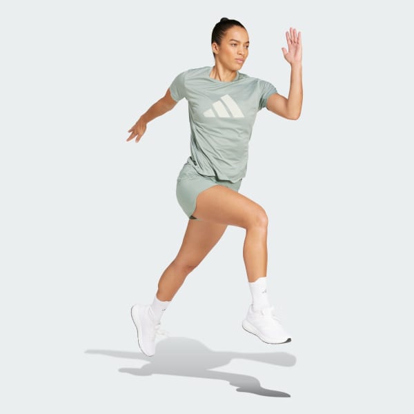 Verde Camiseta Run It
