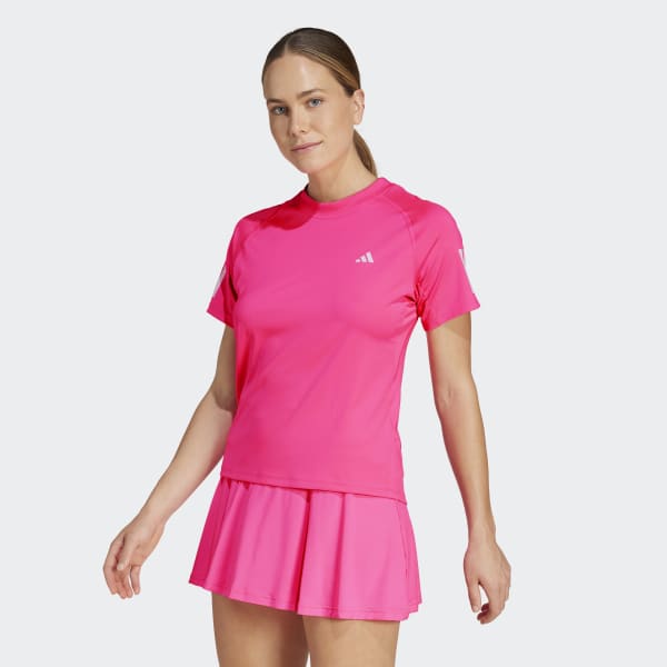 【ADIDAS】Club 3S Tennis Clymacool Tee JN7093 adidas Club 3-Stripes Tennis Climacool Tee - Black | adidas UAE