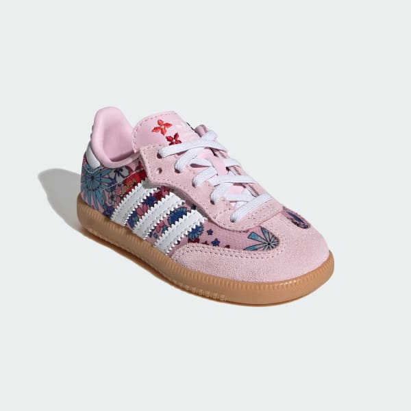 Rozowy BUTY ADIDAS LIBERTY LONDON SAMBA OG COMFORT CLOSURE ELASTIC LACE