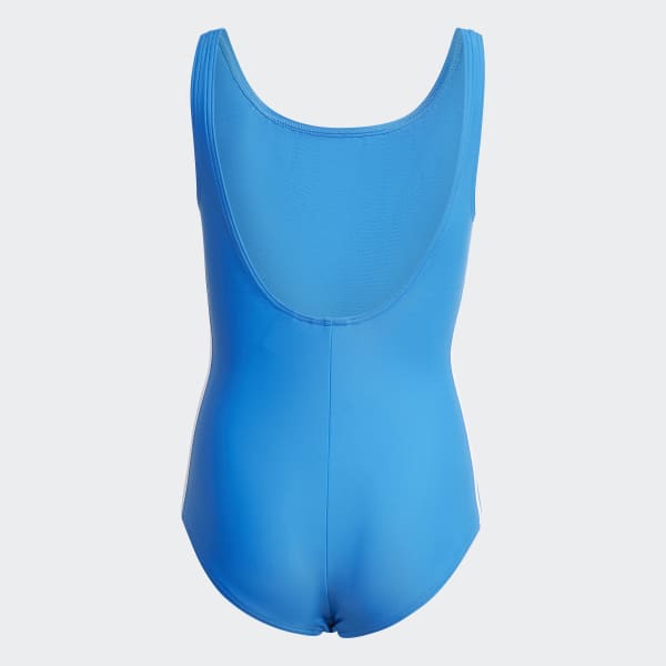 Niebieski Originals Adicolor 3-Stripes Swimsuit