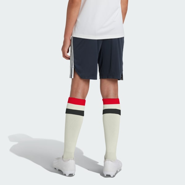 Cinzento Calções do Terceiro Equipamento 24/25 do Manchester United – Criança