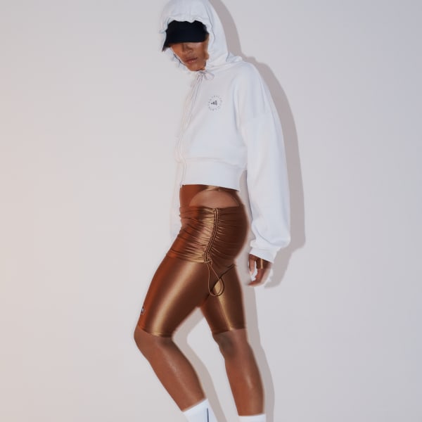 adidas by Stella McCartney スポーツウェア クロップドパーカー adidas by Stella McCartney スポーツウェア クロップドパーカー