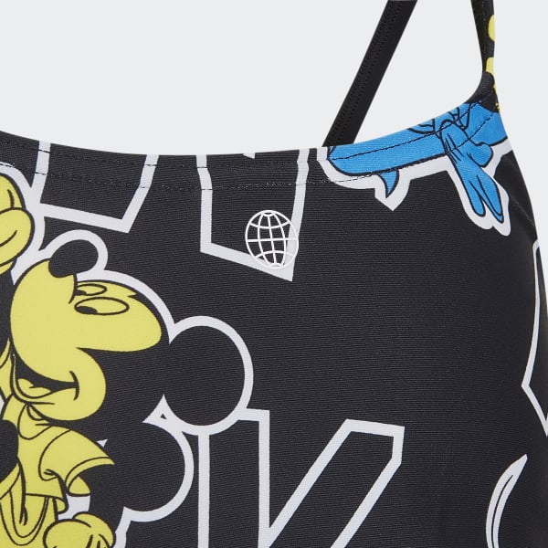 Black adidas x Disney Mickey Swimsuit VS290