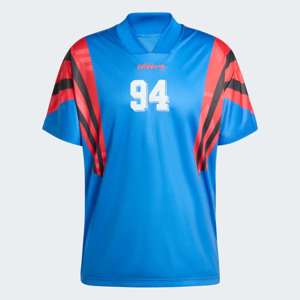 Blue SANTIAGO AOP INFILL JERSEY