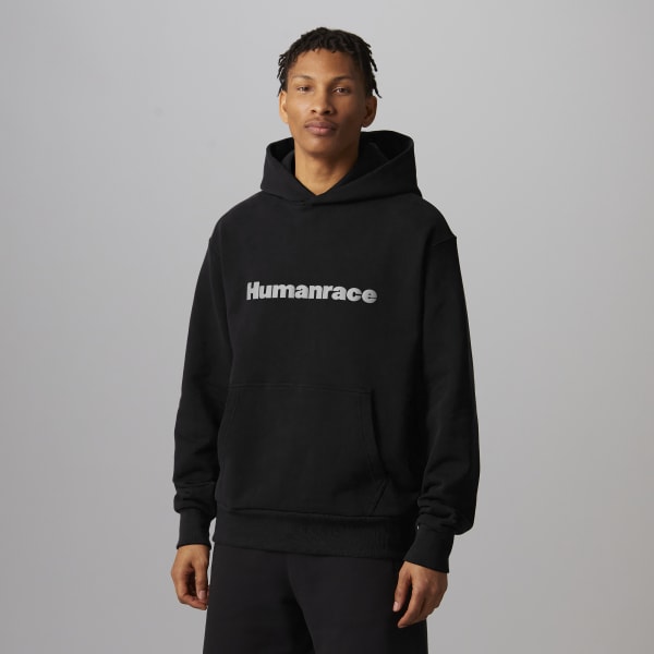 Black Pharrell Williams Basics Hoodie (Gender Neutral) ZF401
