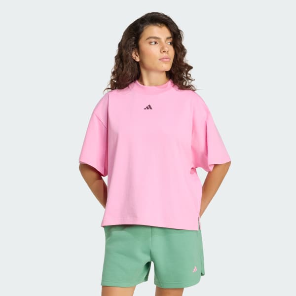 Roze 3 STRIPES STUDIO BOYFRIEND T-SHIRT