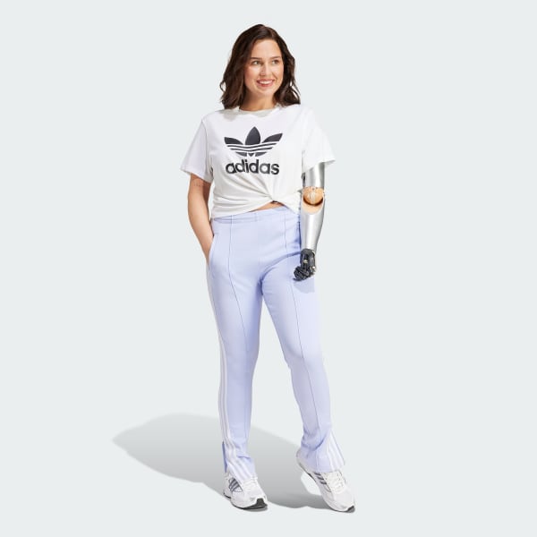 Purple Adicolor SST Track Pants