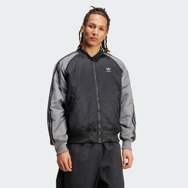 White adidas coat top