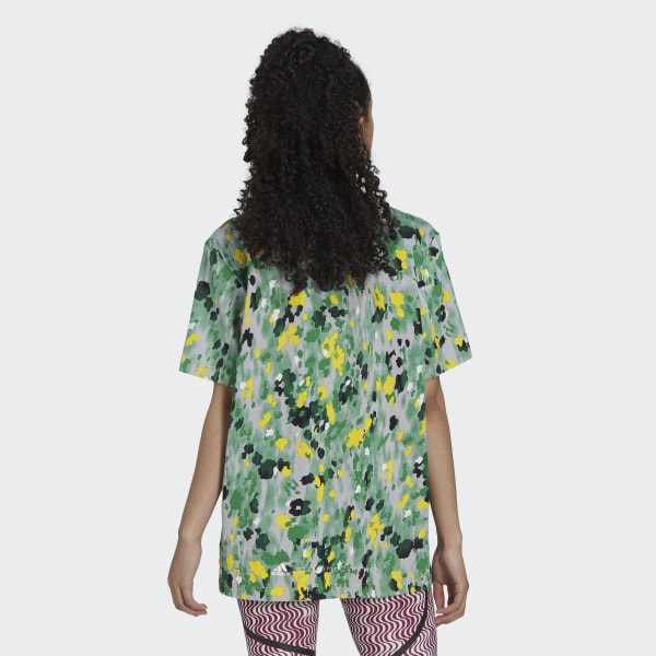 Bialy adidas by Stella McCartney Graphic Tee