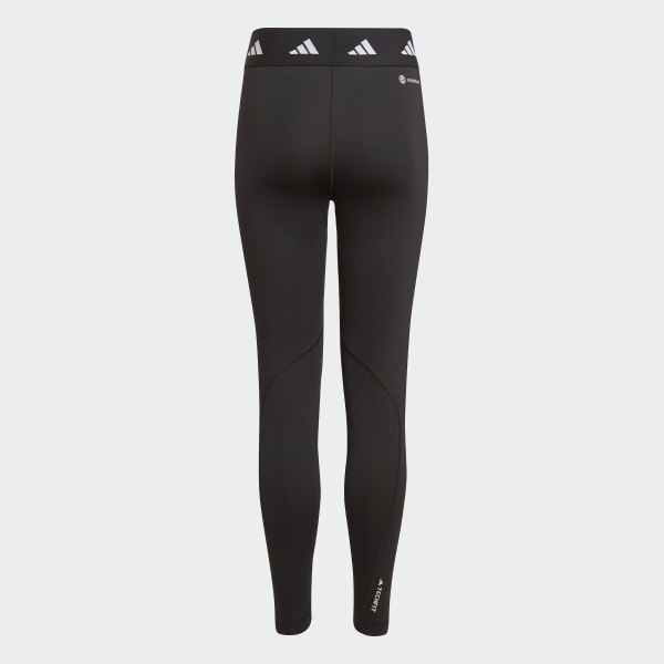 Svart AEROREADY Techfit 7/8 Tights