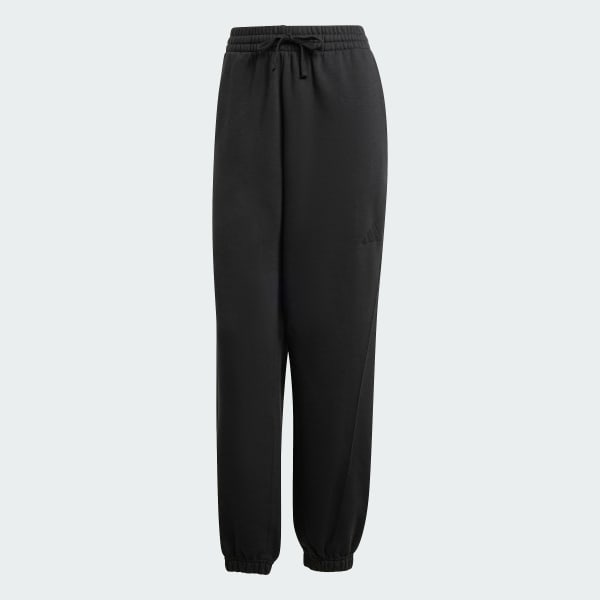 Negro Pantalón ALL SZN Holgado Tela Fleece