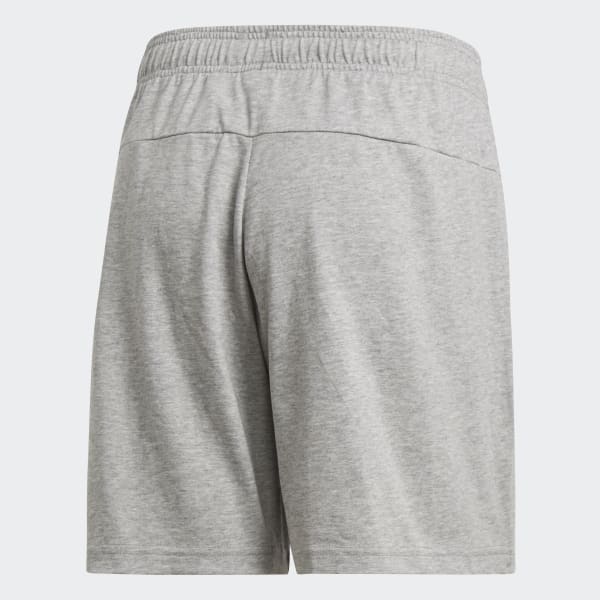 adidas Essentials Plain Single Jersey Shorts Grey adidas Thailand