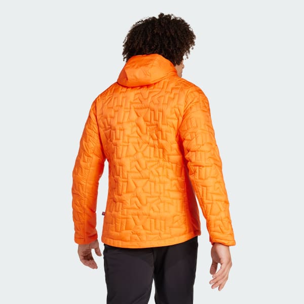 Πορτοκαλί Terrex Xperior PrimaLoft Loose Fill Insulated Hooded Jacket
