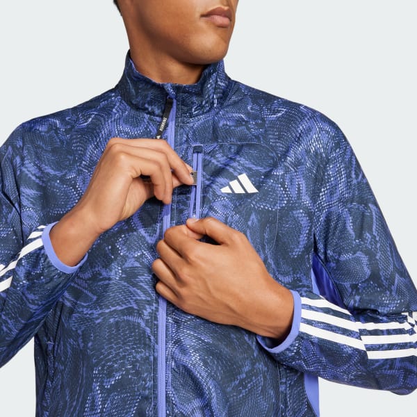 adidas Own the Run Excite WIND.RDY Jacket - Blue | adidas