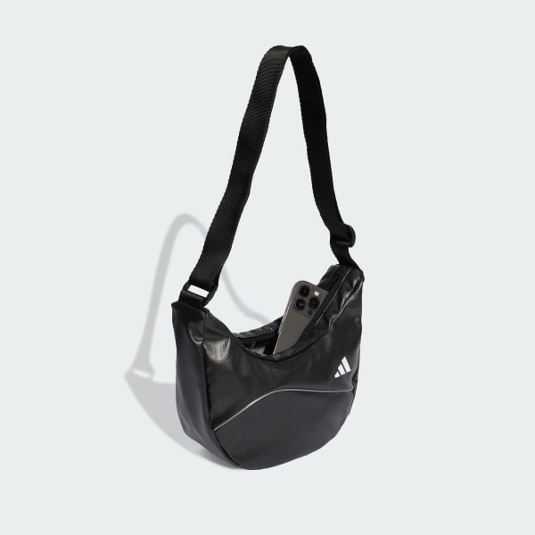 Negro Bolso cruzado adidas Glow