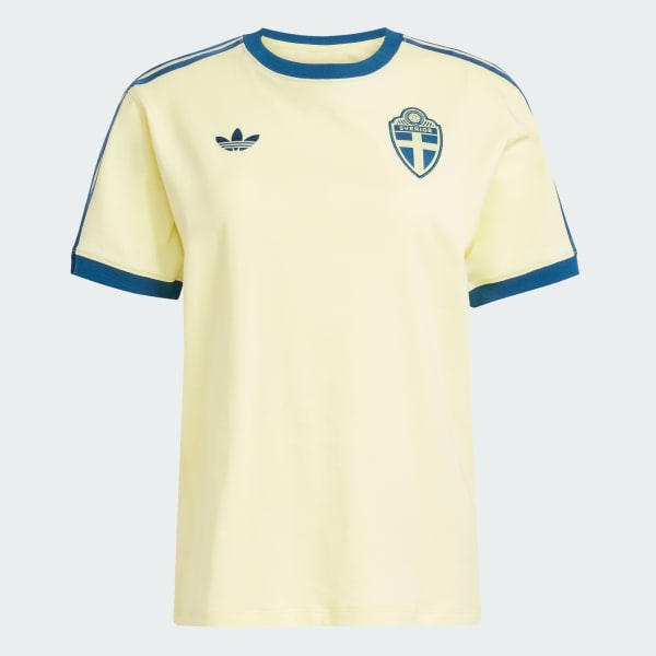 Amarelo T-shirt da Suécia