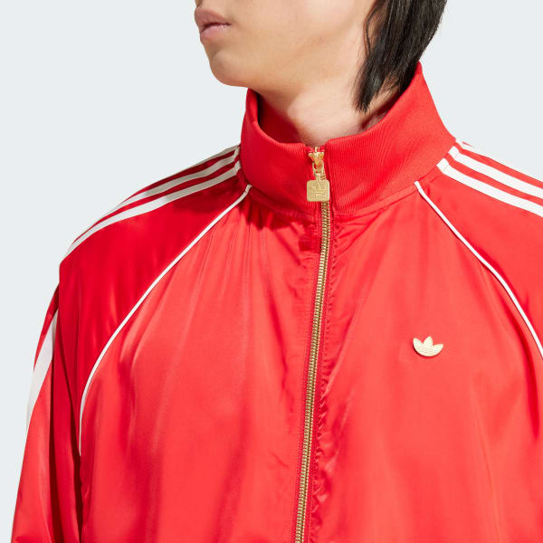 adidas プレミアム トラックトップ Better Scarlet アディダス プレミアム トラックトップ - レッド | アディダス