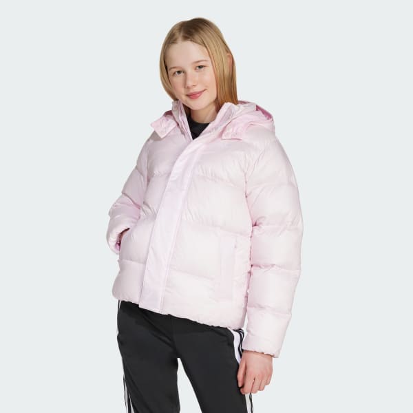 Rozowy Kurtka Adicolor Down Jacket Kids