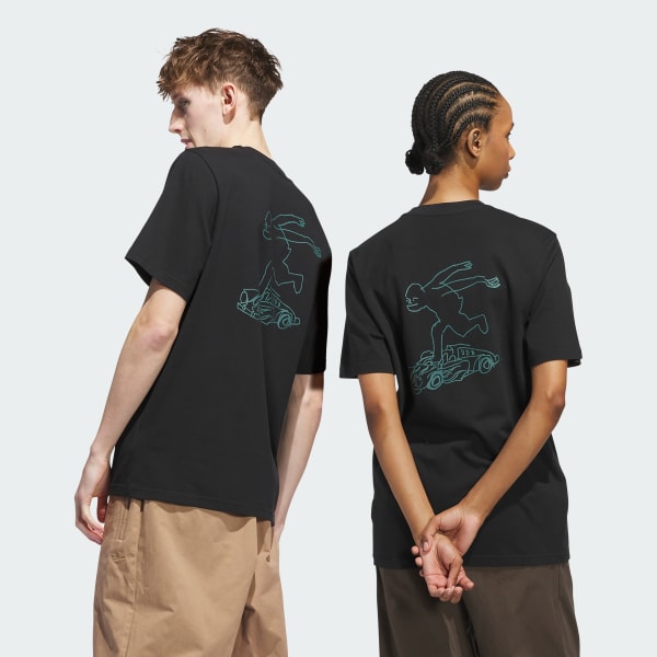 Black Shmoofoil Gonz Speedy T-Shirt