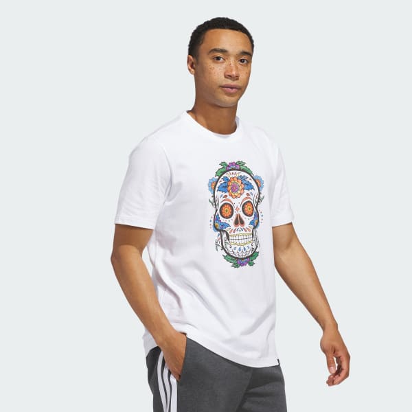 Blanco POLO GRAPHIC SUGAR SKULL