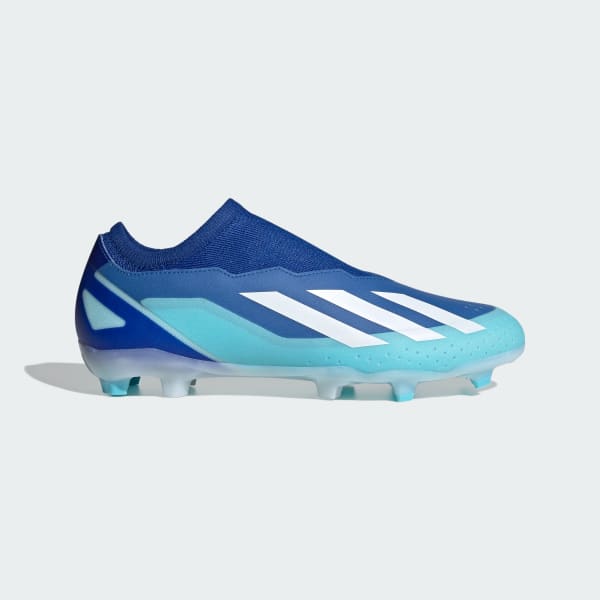 Azul Zapatos de Futbol X CRAZYFAST.3 LL Terreno Firme