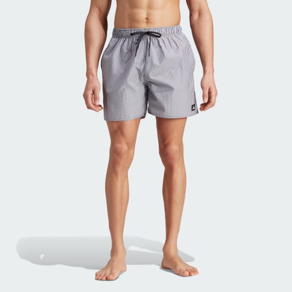 Short da nuoto Stripey Classics Short Length Blu adidas adidas Italia