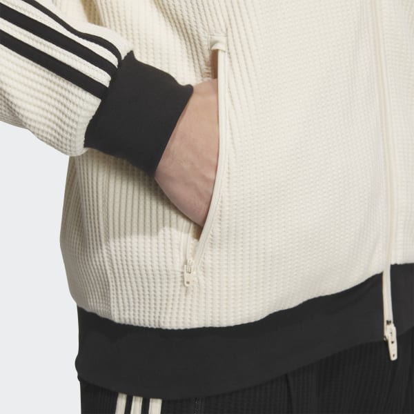 アディダス　アディカラー ワッフル クラシック トラックトップ　3XS ホワイト adidas｜【公式】アディダス adidas アディカラー ワッフル