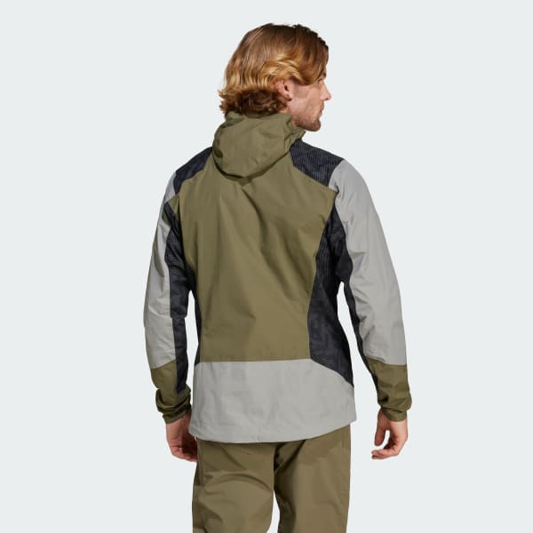 gris Veste TERREX Xperior Hybrid RAIN.RDY