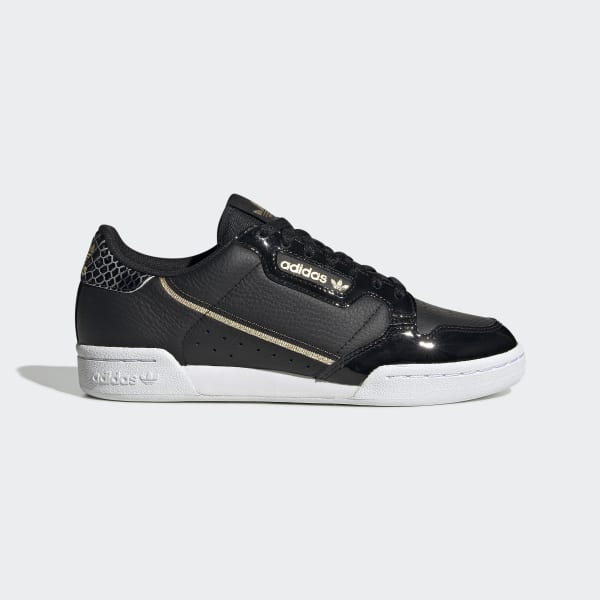 adidas continental black and gold