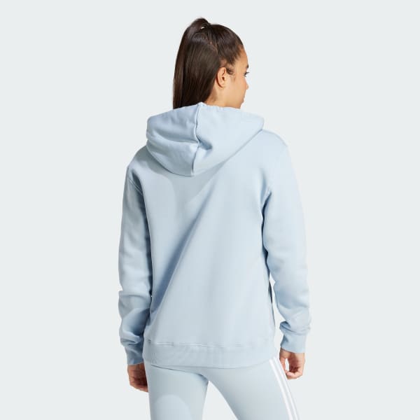 Baby blue fuzzy discount hoodie