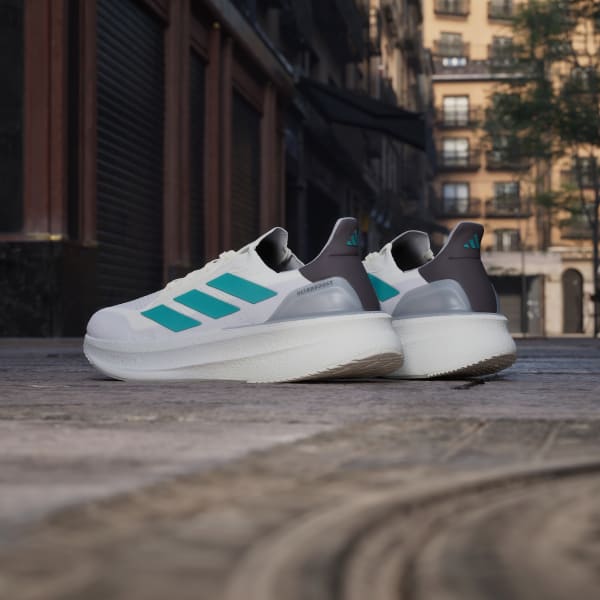 【adidas】ULTRABOOST 5X ★JI3244★ホワイト グレー ティール adidas Ultraboost 5X Shoes - White | Free Shipping with