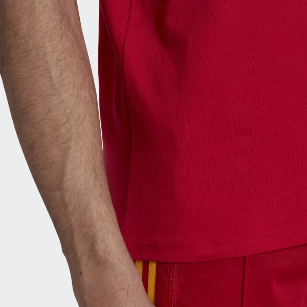 Rood 3-Stripes T-shirt DC815