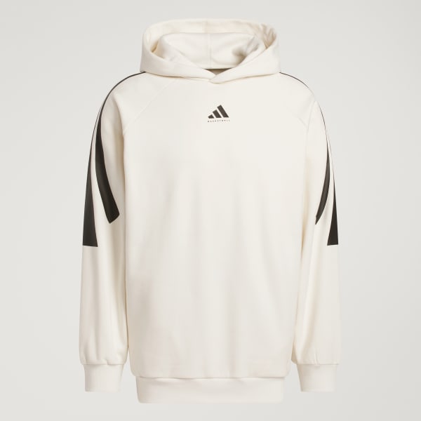 adidas Basketball 3-Stripes Fleece Hoodie (Gender Neutral