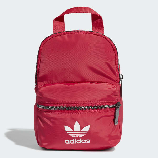 red adidas mini backpack