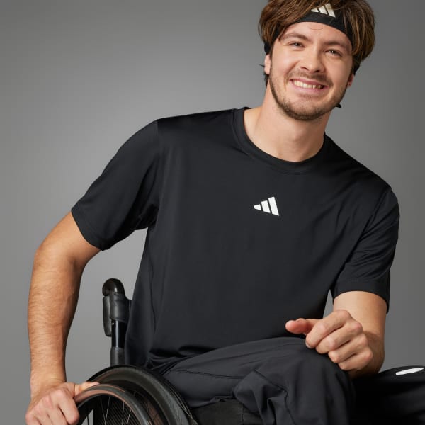 Negro Polera de Entrenamiento Adapt