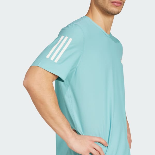 Camiseta Own the Run - Turquesa adidas | adidas Brasil