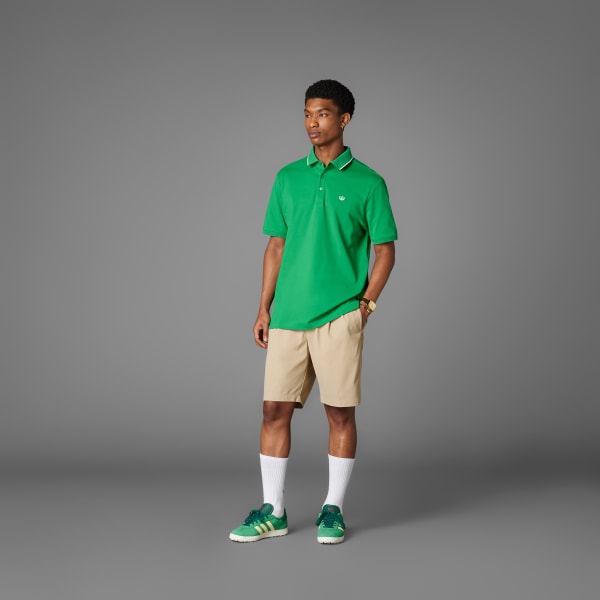 mau-xanh-la Áo Polo Ba Lá Twistknit Originals