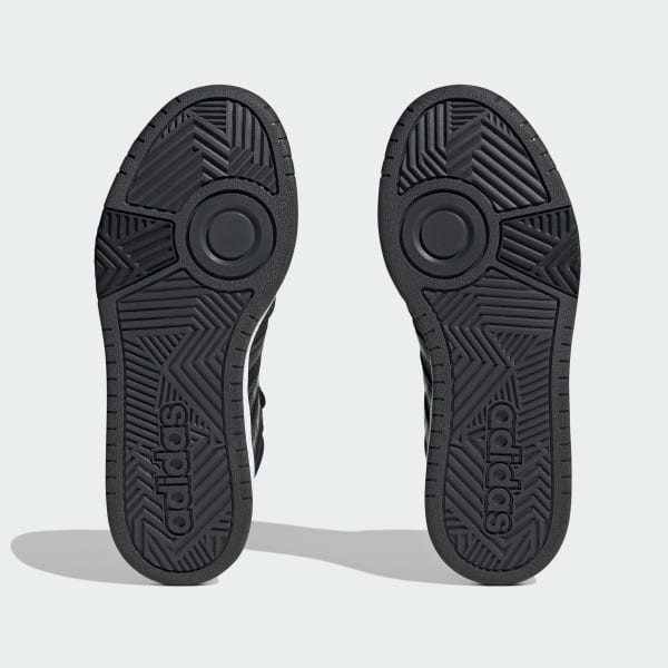 Czerń Hoops 3.0 Mid Lifestyle Basketball Classic Fur Lining Winterized Shoes