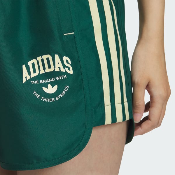 adidas Logo Twist Light Woven Shorts - Green | adidas