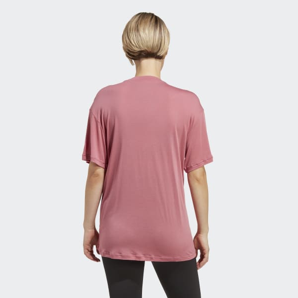 Pink AEROREADY Train Essentials Nursing Tee (Maternity)