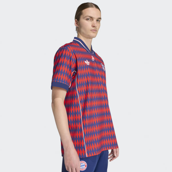 アディダス FCバイエルン・ミュンヘン LFSTLR ジャージ - レッド