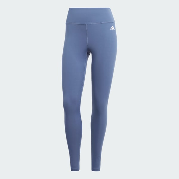 Azul Mallas de Entrenamiento Essentials 7/8 Corte Alto