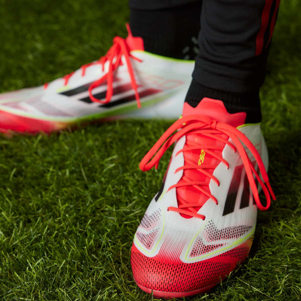 adidas F50 Elite Firm Ground Boots - White | adidas UK