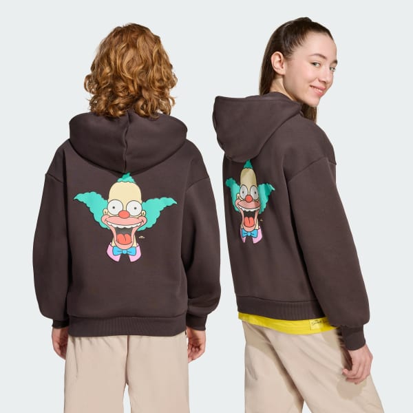 Marrone Felpa con cappuccio adidas The Simpsons Bambini