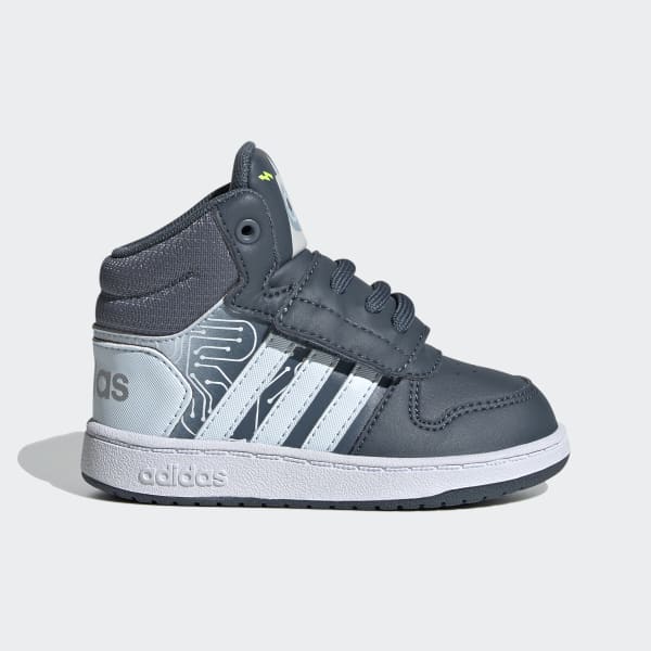 adidas Hoops 2.0 Mid Shoes - Green 