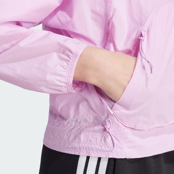 ◆adidas◆ City Escape Lightweight Windbreaker Light Purple adidas City Escape Lightweight Windbreaker - Purple | Free