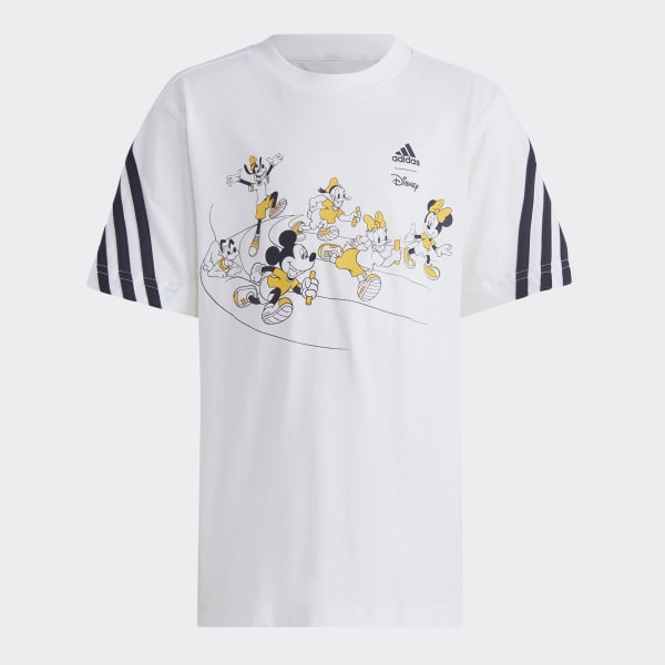 Wit adidas x Disney Mickey Mouse T-shirt Set